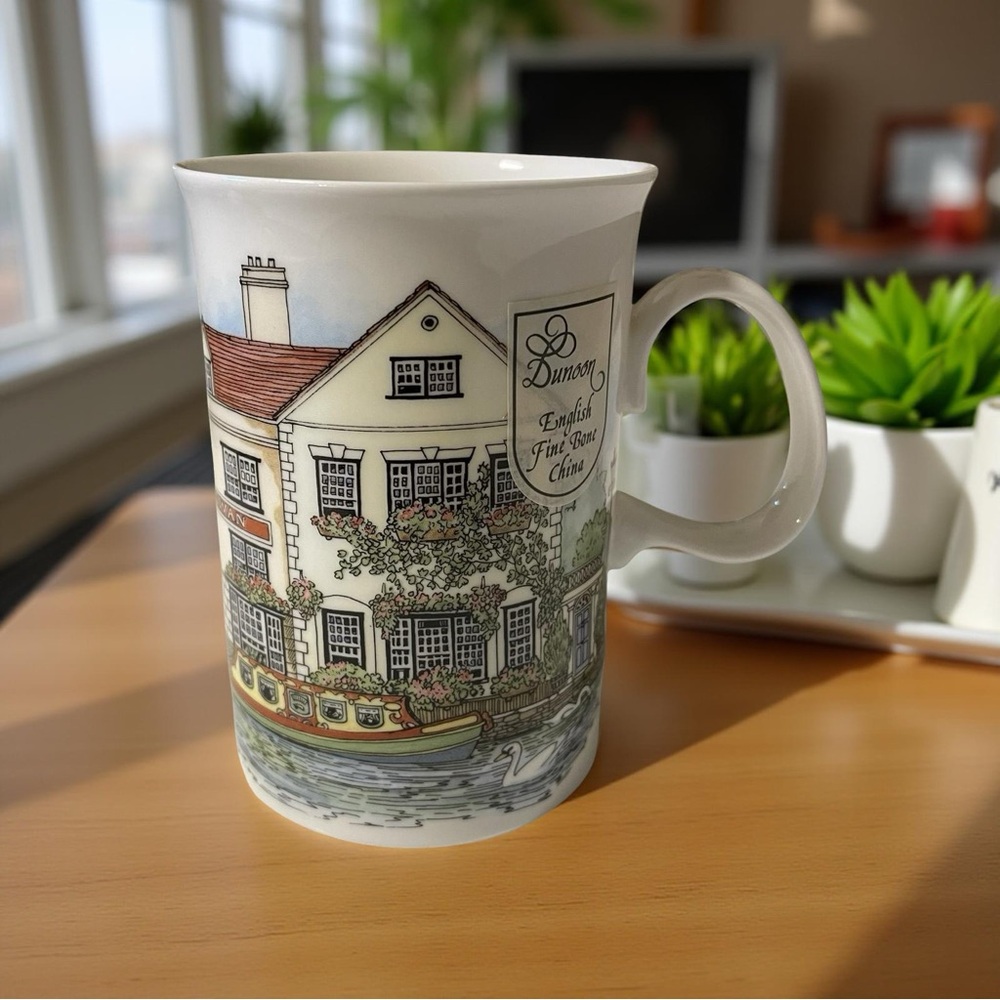 ✨ Dunoon “The White Swan” Village Inn Series Coffee Mug / Tea Cup ✨